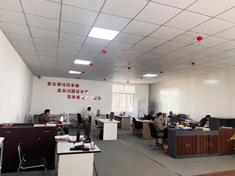 Zhejiang Huier Coating Environmental Protection Equipment Co., Ltd ligne de production du fabricant