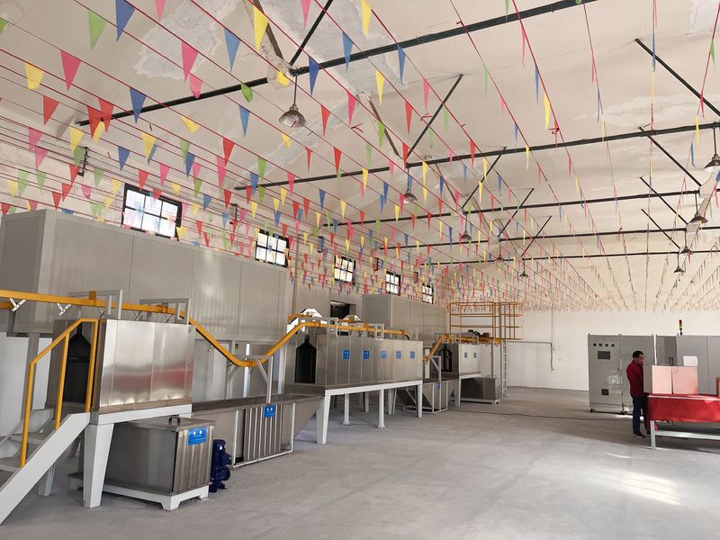 Zhejiang Huier Coating Environmental Protection Equipment Co., Ltd ligne de production du fabricant