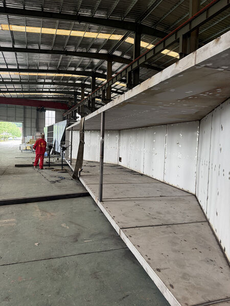 Zhejiang Huier Coating Environmental Protection Equipment Co., Ltd ligne de production du fabricant
