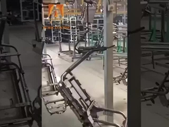 Ligne de production de revêtements électrophorétiques de coulée