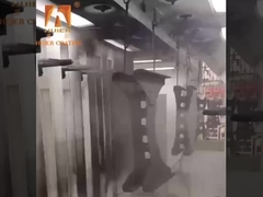 Huier ligne réglable de vitesse poudre de revêtement de ligne fabricants dernière technologie