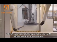 Système de convoyeur à chaîne monté au plafond contrôlé par PLC pour les applications lourdes