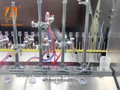 Ligne de peinture par pulvérisation électrostatique professionnelle pour une couverture de peinture cohérente avec une erreur de 5%