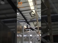 L'acier inoxydable ligne industrielle de nettoyage chimique automatisé 1 an de garantie