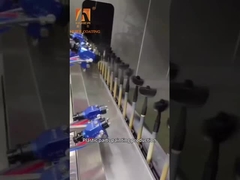 Ligne de peinture électrostatique pour une utilisation améliorée de la peinture et un fonctionnement continu 5000 heures