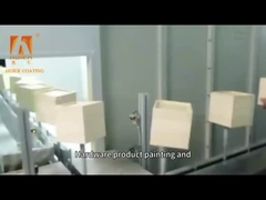 L'efficacité de la ligne de peinture électrostatique Les pistolets à pulvérisation haute tension avec une utilisation de peinture de 60% et plus