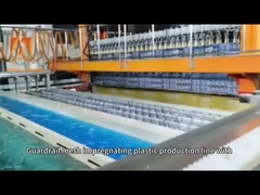 Ligne de revêtement par immersion entièrement automatique d'une capacité élevée d'épaisseur de revêtement réglable