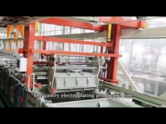 Ligne de production intelligente de revêtement électrique / ligne d'oxydation électrochimique avec contrôle PLC