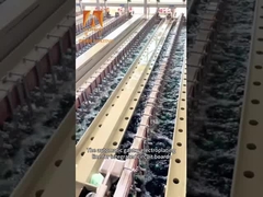 Ligne de production d'oxydation par galvanoplastie