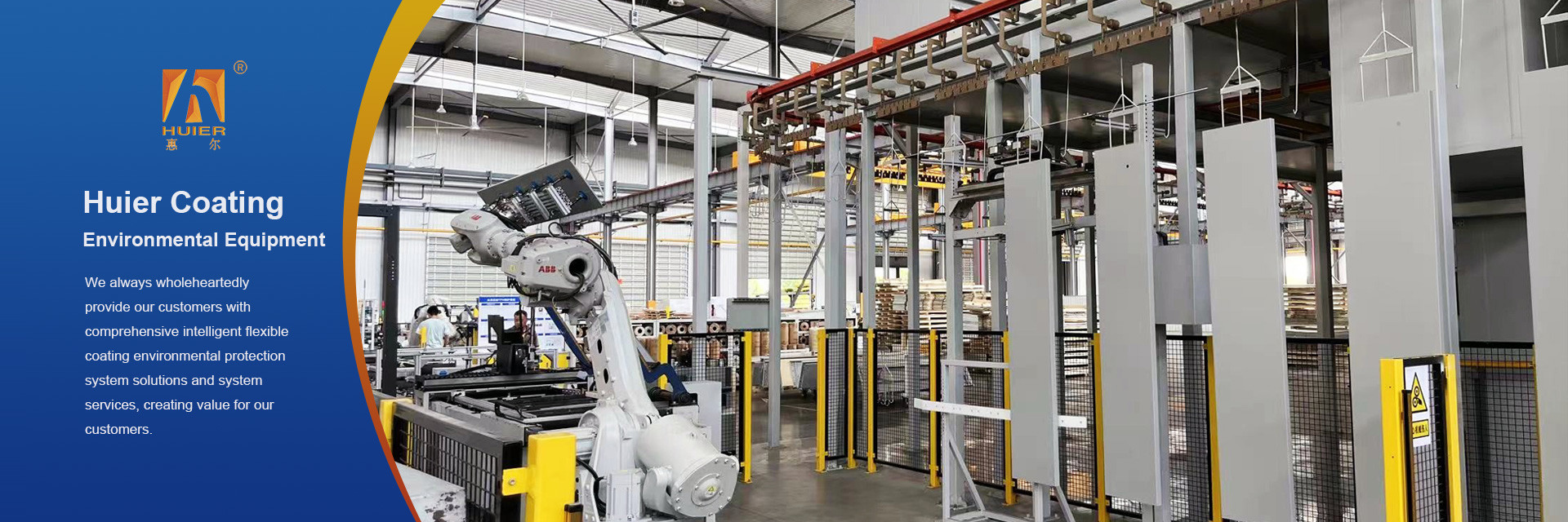 qualité ligne de revêtement automatique de poudre usine