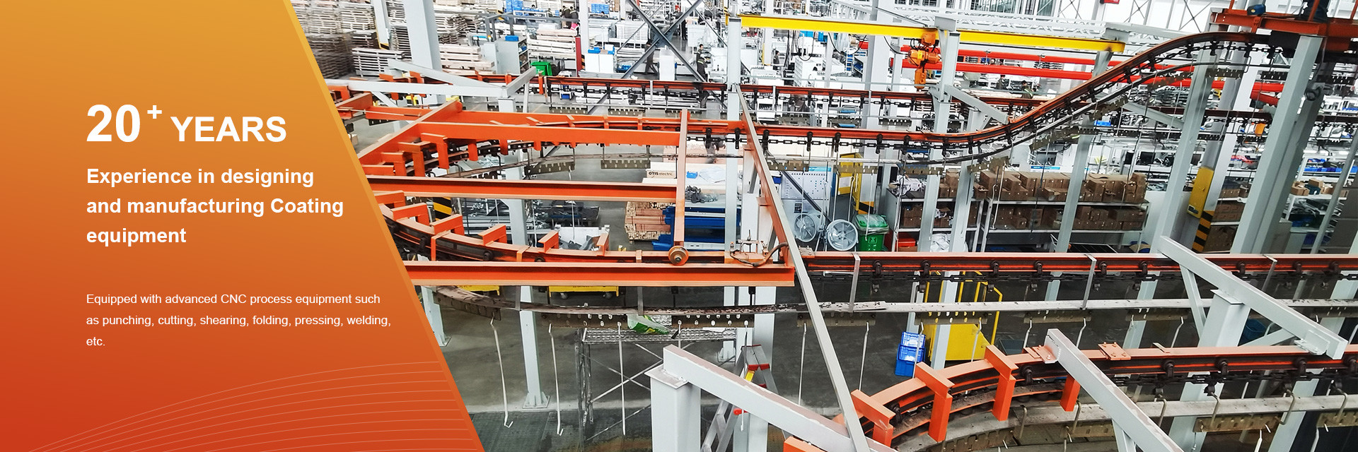 qualité ligne de revêtement automatique de poudre usine