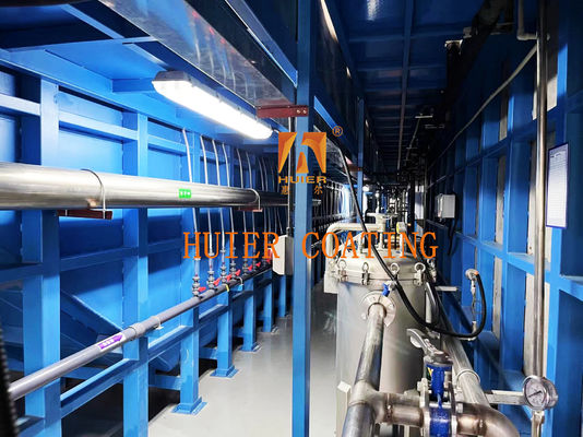 Equipement de revêtement électrophorétique à base d'eau à 20 à 50 °C pour les produits métalliques