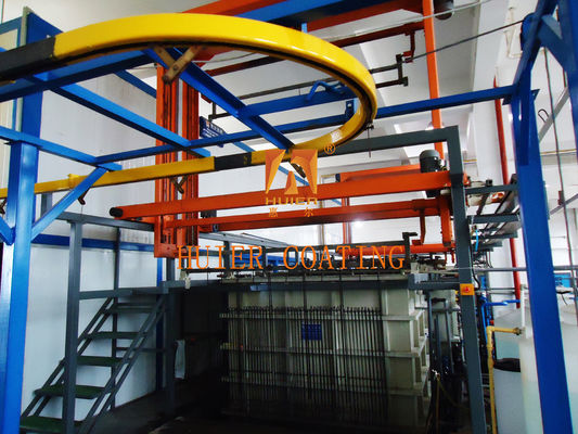 Machine de revêtement électrophorétique à haut rendement et revêtement réglable