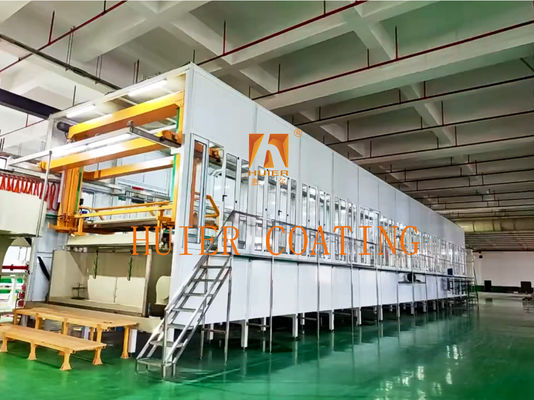 Ligne de production d'oxydation par galvanoplastie écologique automatisée pour une fabrication durable