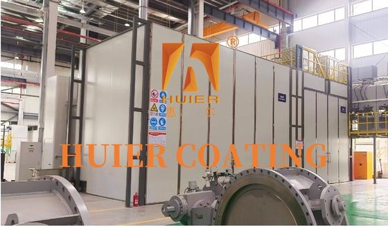 Des lignes de peinture électrostatique automatisées à grande vanne conception raisonnable et efficace