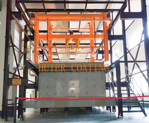 Équipement de revêtement électrophorétique à gantry pour la peinture de grandes pièces