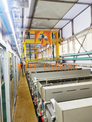 Ligne de production d'oxydation par galvanoplastie économe en énergie à usage industriel