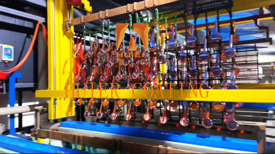 Chaîne de production de galvanoplastie à haut rendement pour pièces en plastique